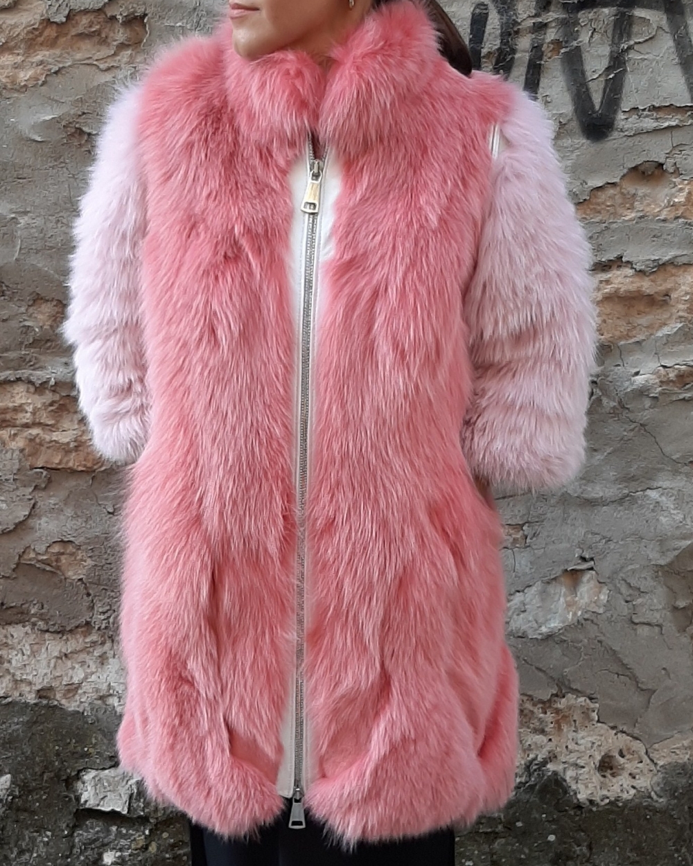 Pink Fur Coat. 100% Real Fur Coats and Accessories.